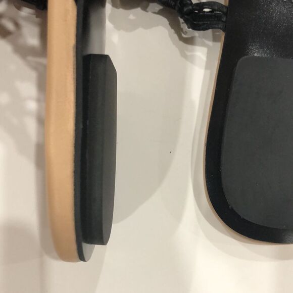 & Other Stories Leather Sandals, Black, Size 7.5 - Picture 8 of 16